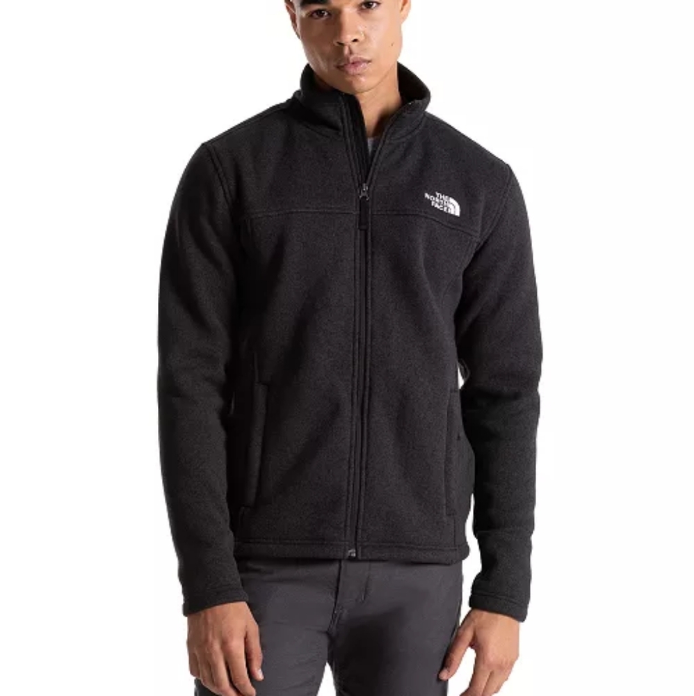 The North Face Black Peak Sherpa Fleece Zip Up Jacket Mens Size M